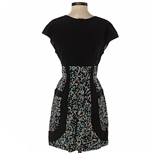 Frock by Tracy Reese Silk Dress Pockets💙🖤🎉 - Picture 2 of 7